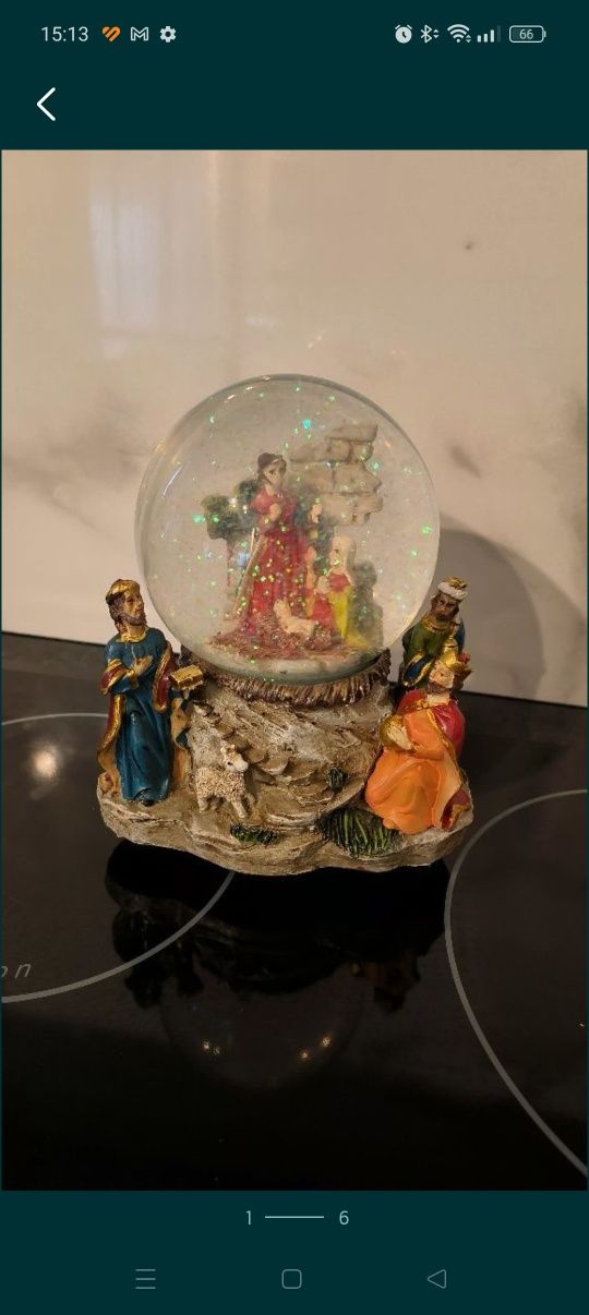Globo presépio de natal