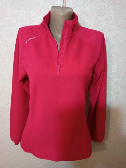 Флісова дитяча кофта рожевого кольору, S M розмір.