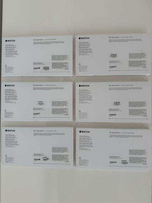 100% original ремінець Apple Watch Ultra 49 Titanium Milanese S,M,L