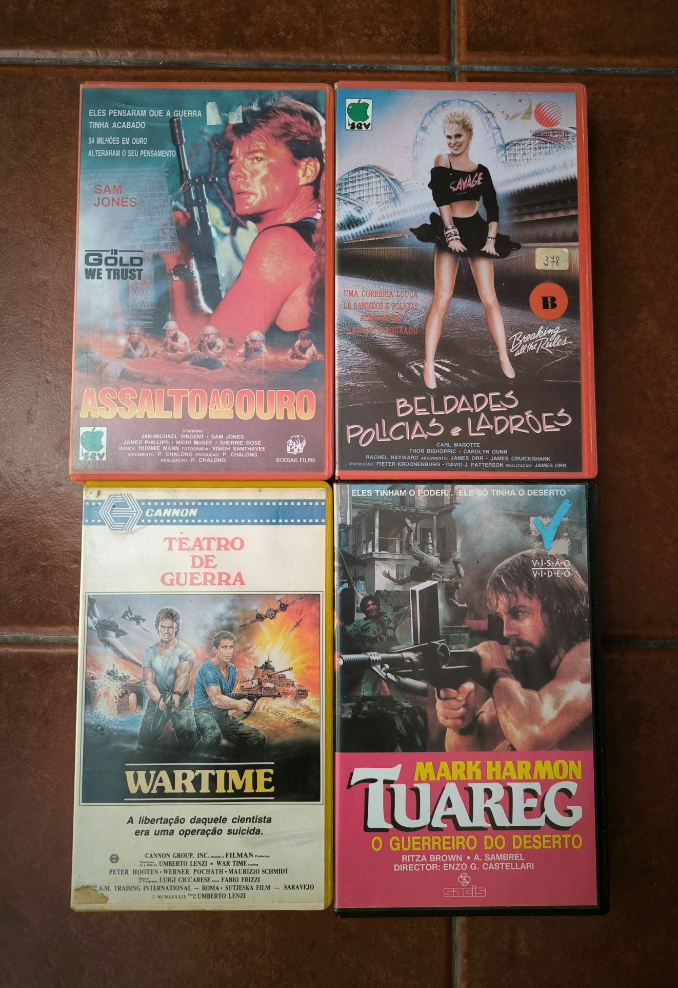 Pack de filmes vhs