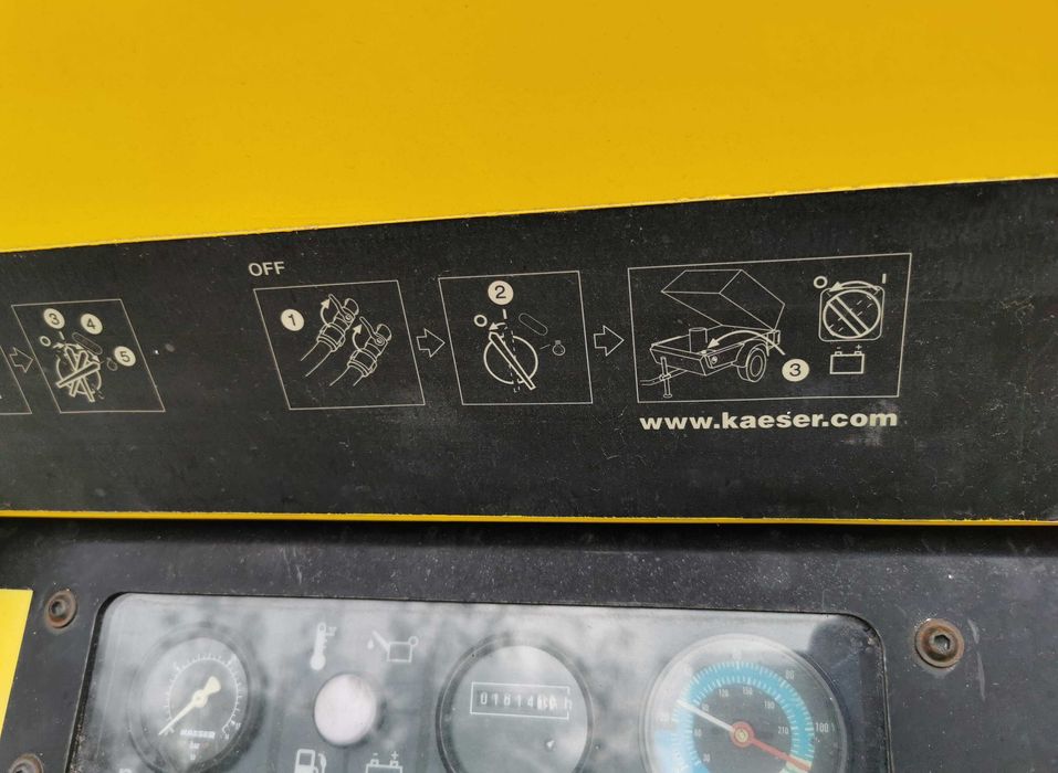 Kompresor śrubowy spalinowy Kaeser M43 Soft Start