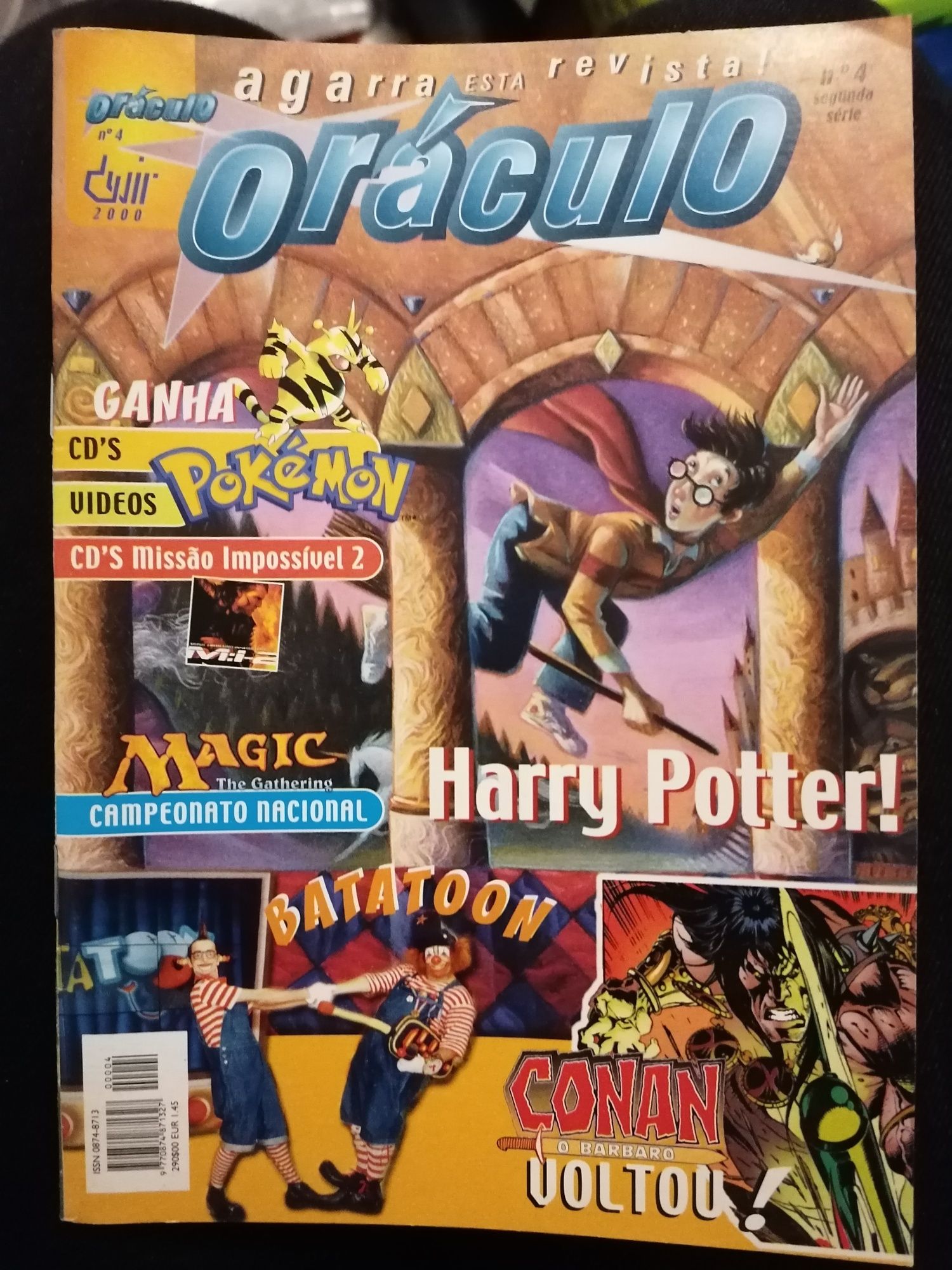 Revista Oráculo Pokemon 1, 3, 4 e 7