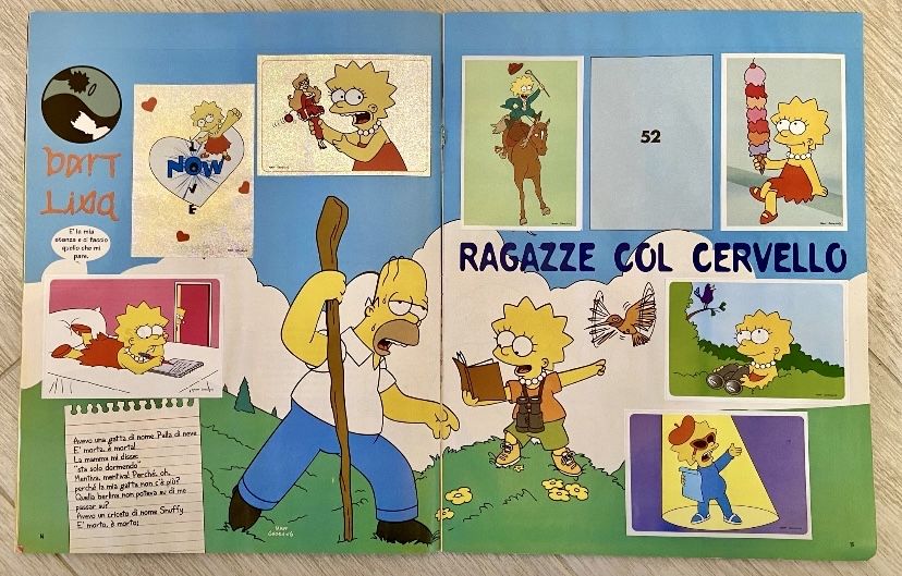 Супер ціна!!! Колекційний альбом Panini наклейок із сімейкою Сімпсонів