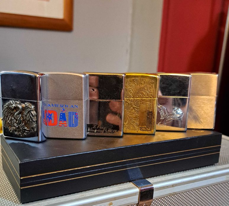 Isqueiros Zippo lote de 6.