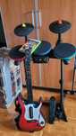 Guitar Hero warriors of rock super bundle perkusja gitara Xbox 360