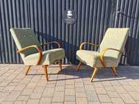 Fotel Czechosłowacja TON mod.53 proj. J. Šmídek, PRL Design, Vintage