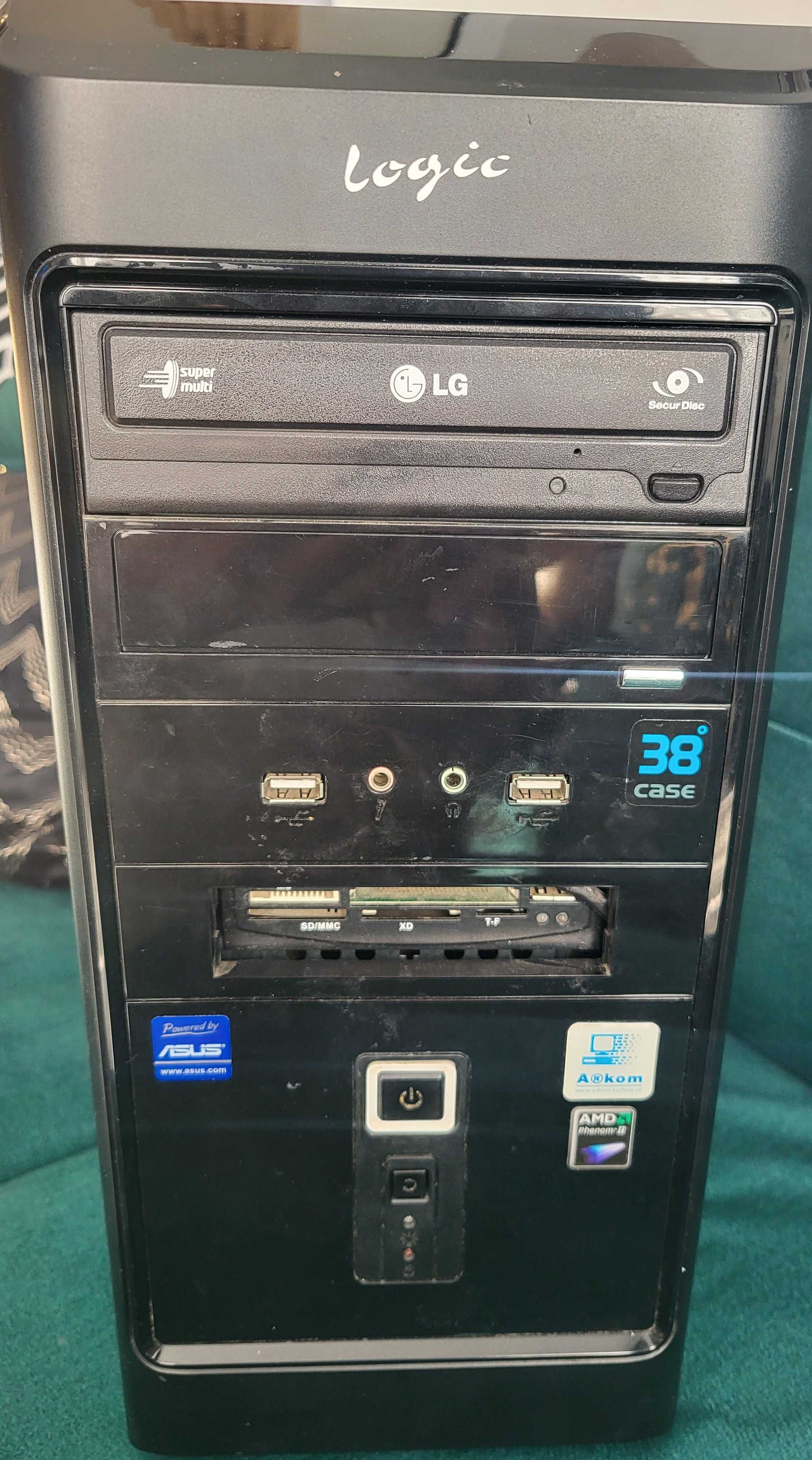 Komputer stacjonarny Logic Asus org. WIN10 64bit 16GB RAM