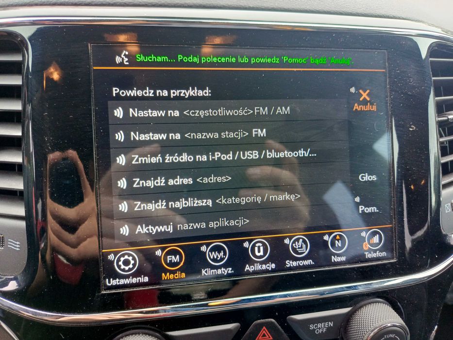 Konwersja z USA na EU Jeep Grand Cheroke WK2 Polski Mapy Swiatla Radio