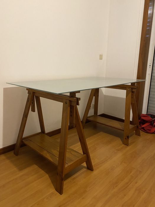 Mesa de vidro temperado