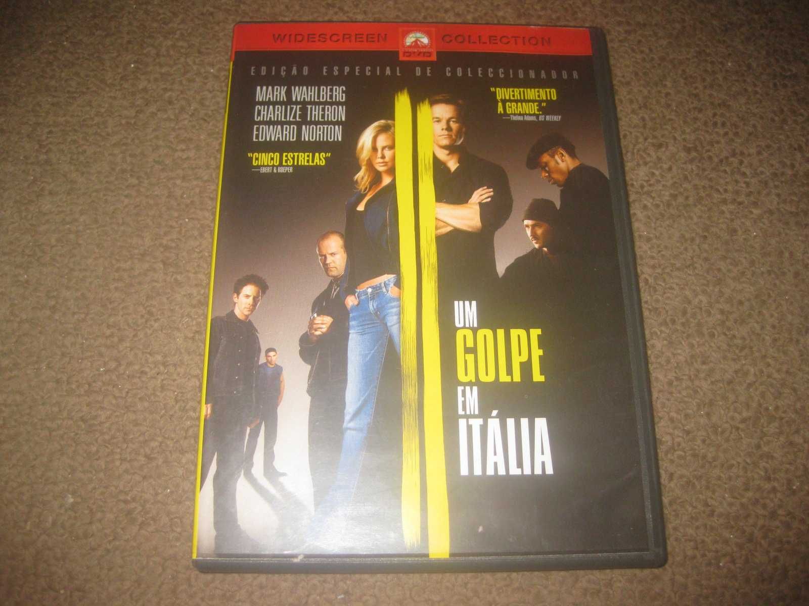 DVD "Um Golpe em Itália" com Mark Wahlberg
