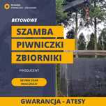 Zbiornik na deszczówkę wodę szambo szamba betonowe Kanał Piwnica Ogród