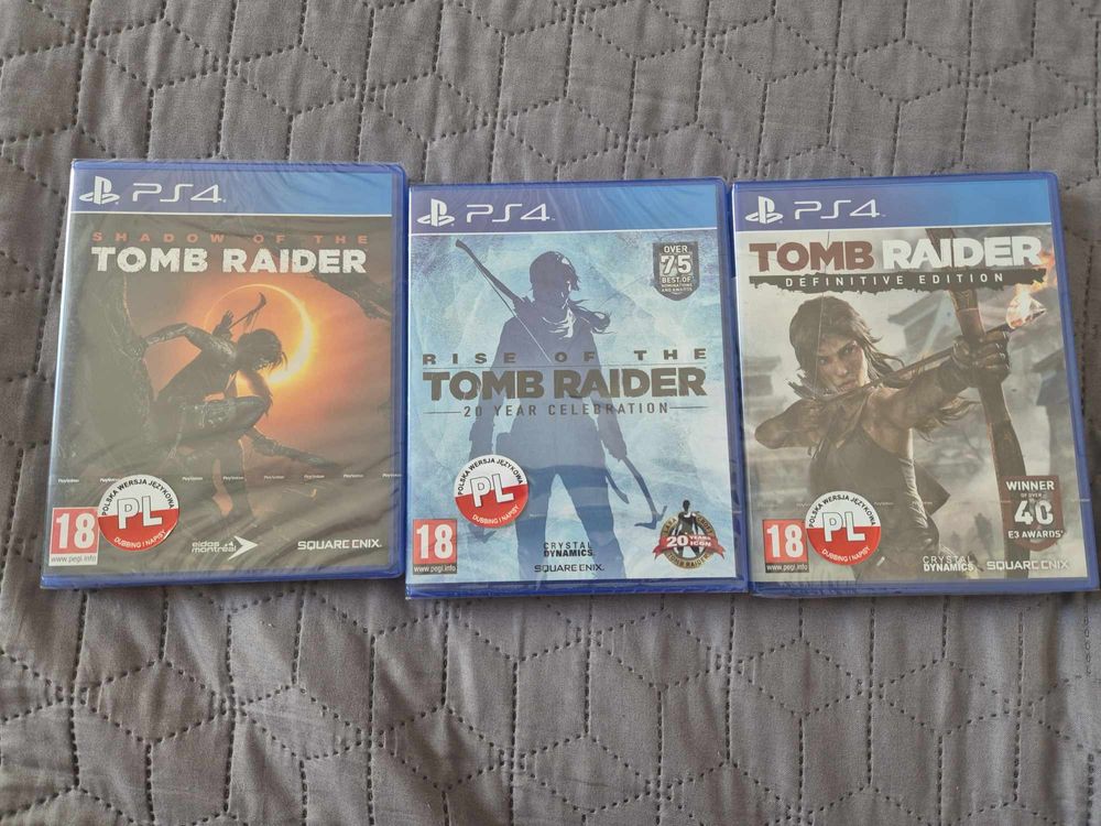 Tomb Rider PS4 III części