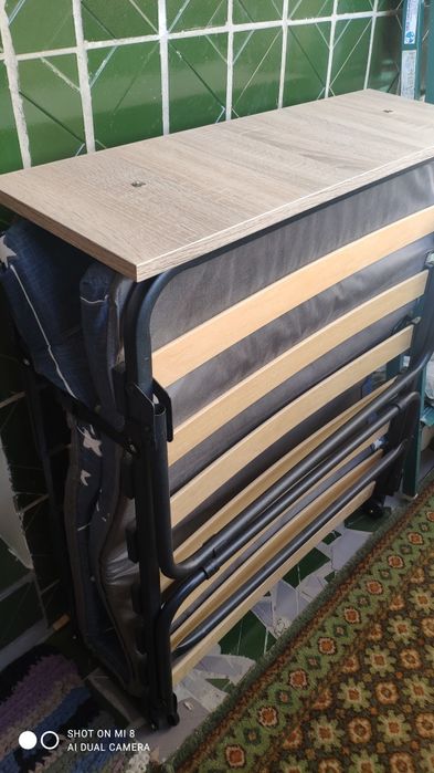 Раскладушка на ламелях