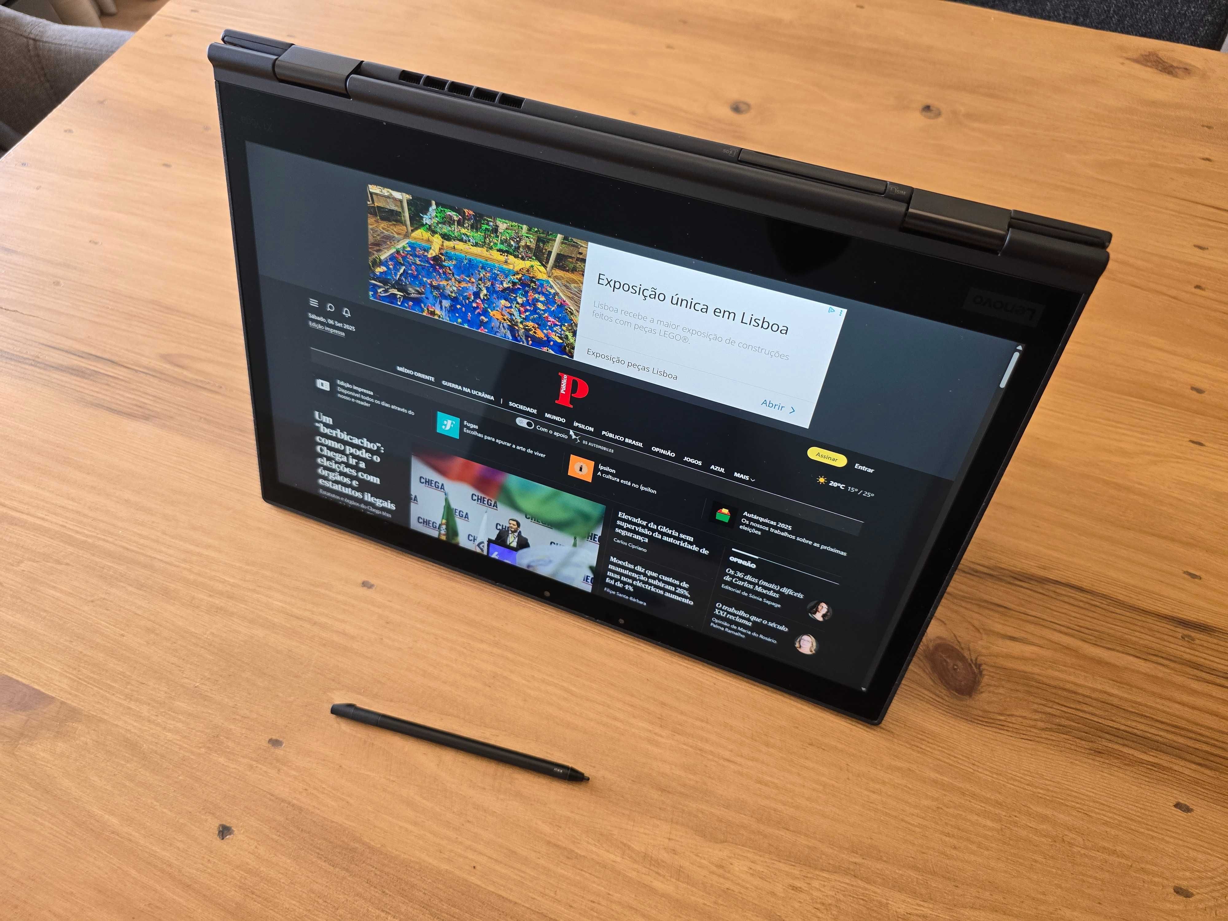 Lenovo ThinkPad X1 Yoga Gen 3 – 14" i7 16GB RAM 512GB SSD Ecrã Táctil