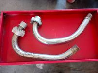 honda cx500 cx 500 kolanka wydechowe kolektor wydechowy kolanko