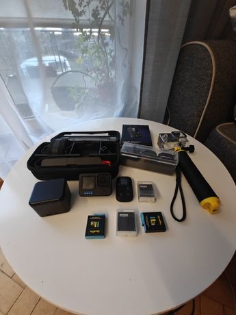 GoPro 12 Black, 4 baterie  + gwarancja. Zestawy na bogato.