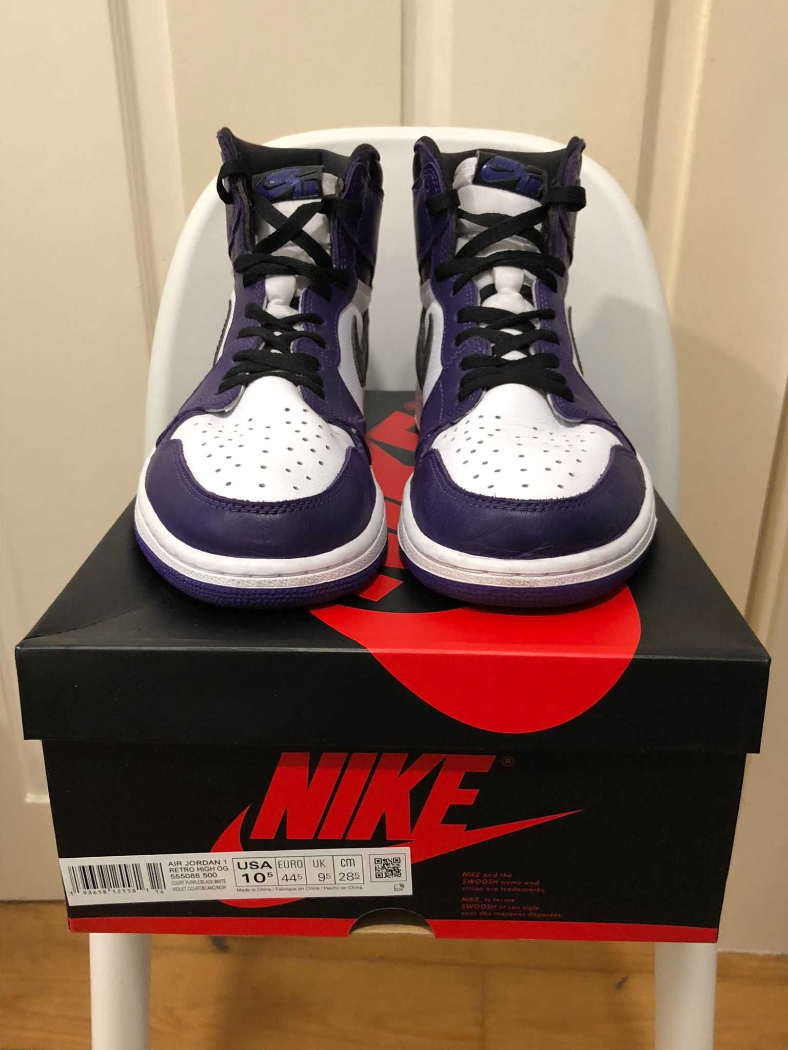 Air Jordan 1 Court Purple