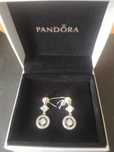 Pandora, винтажные серьги.