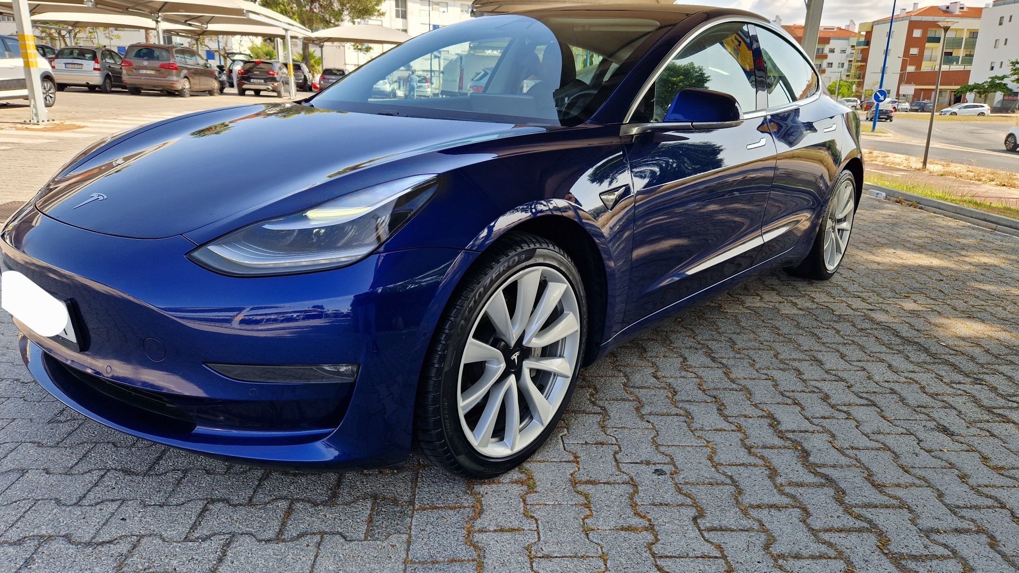 351CV TESLA Model 3 Long Range 100% impecável Dual motor Tração as 4