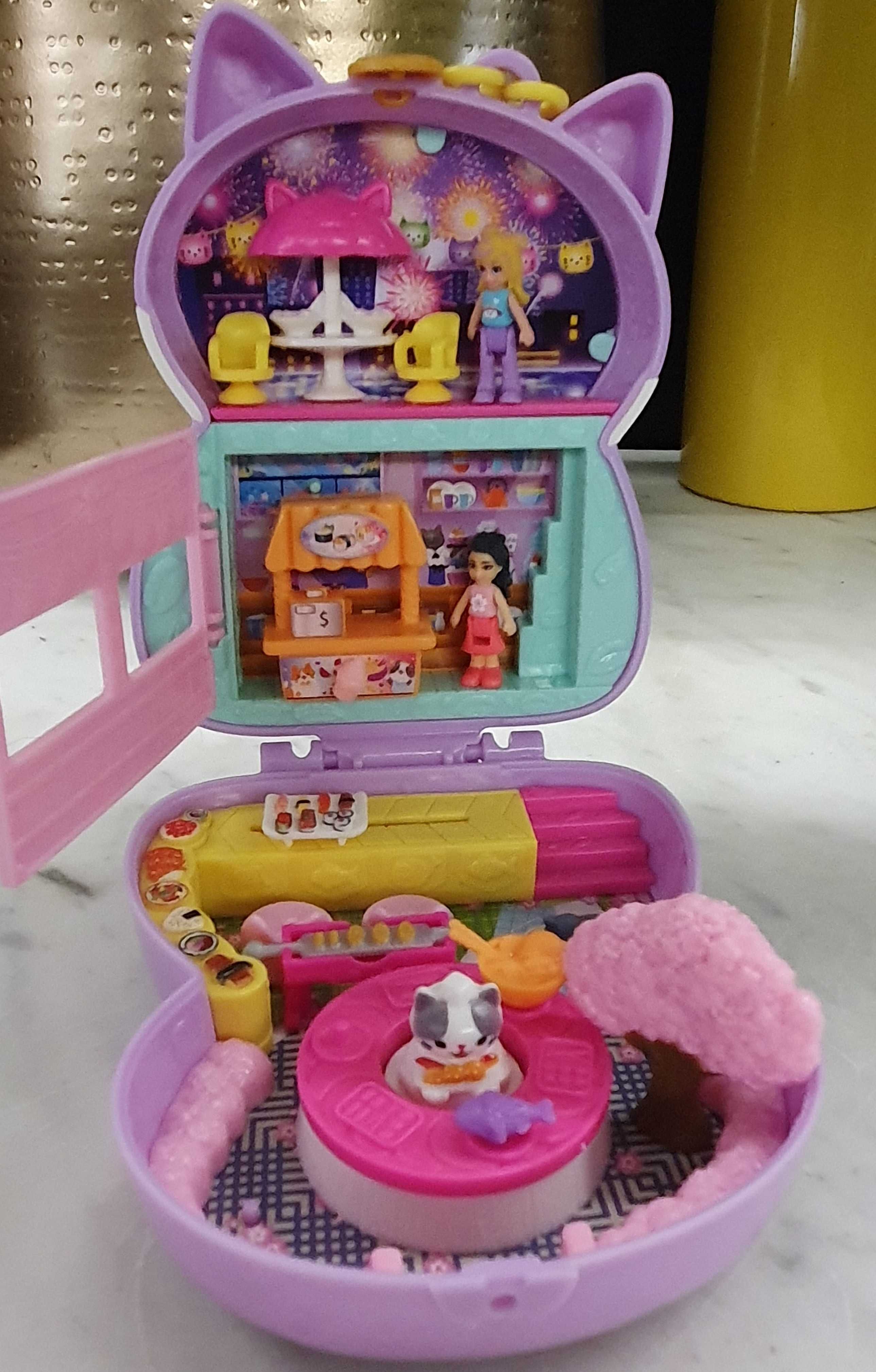 Polly Pocket Kotek barek Sushi Mattel