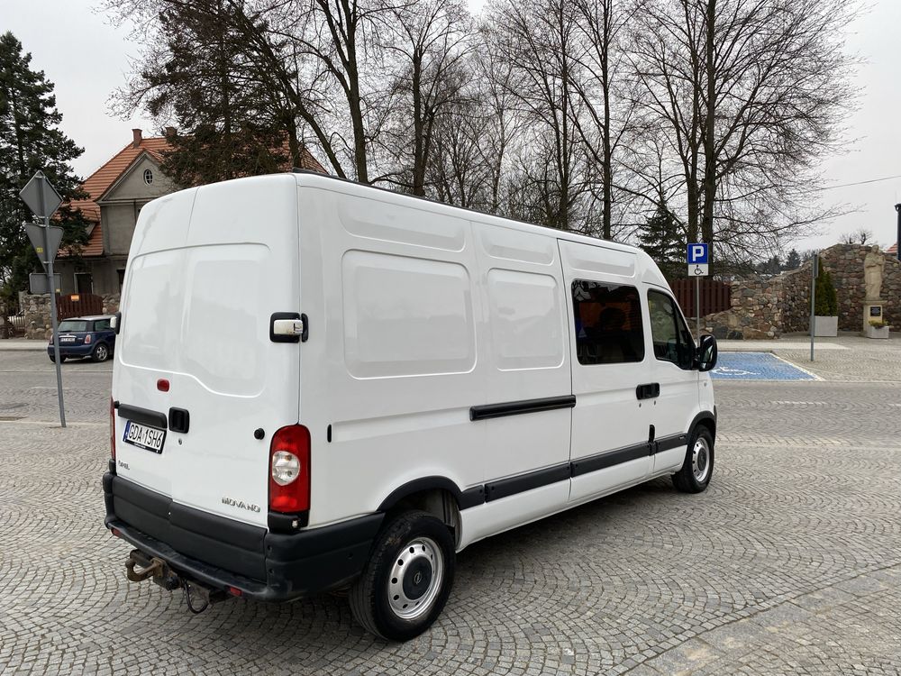 Renault Master 2.5D 6 osobowa brygadowka 13 lat w jednych rekach