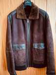 Пилот меховой бомбер лёгкий  Guy Laroche  56 р