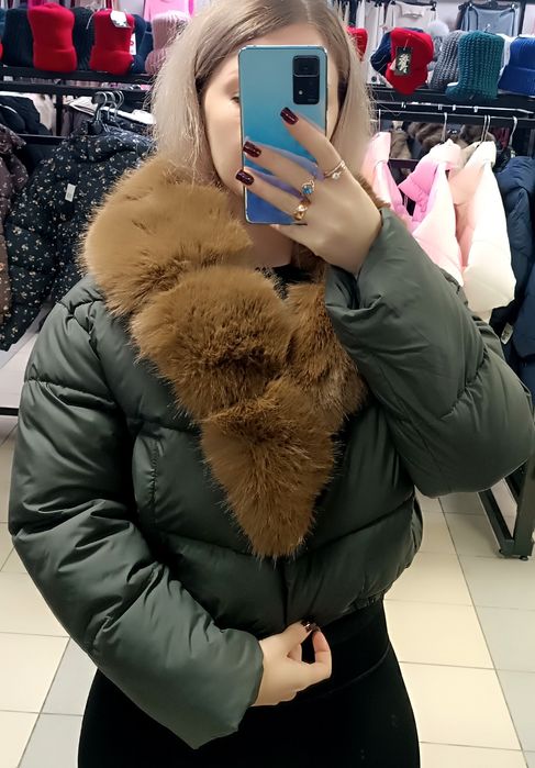 Куртка женская ,дутый укороченный пуффер, oversize,размеры 42,44,46,48