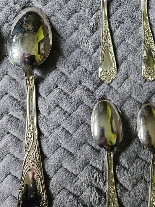 Sztućce LBL SILVER PLATED MADE in ITALY srebrzone 800 ep zing