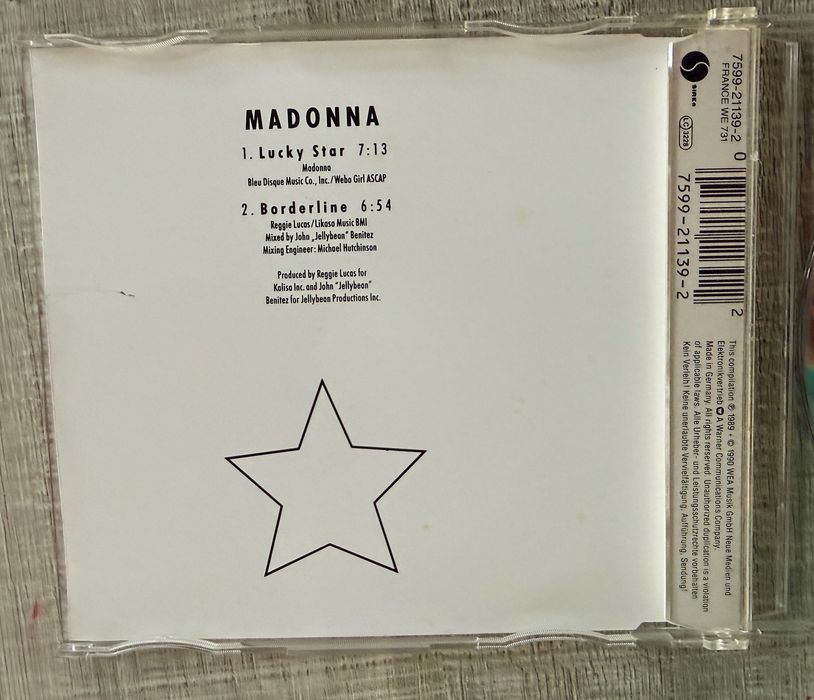 Madonna Singles Varios Germany/UK