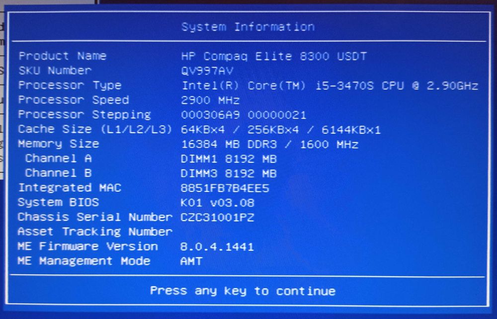 Продам HP Compaq Elite 8300 USFF