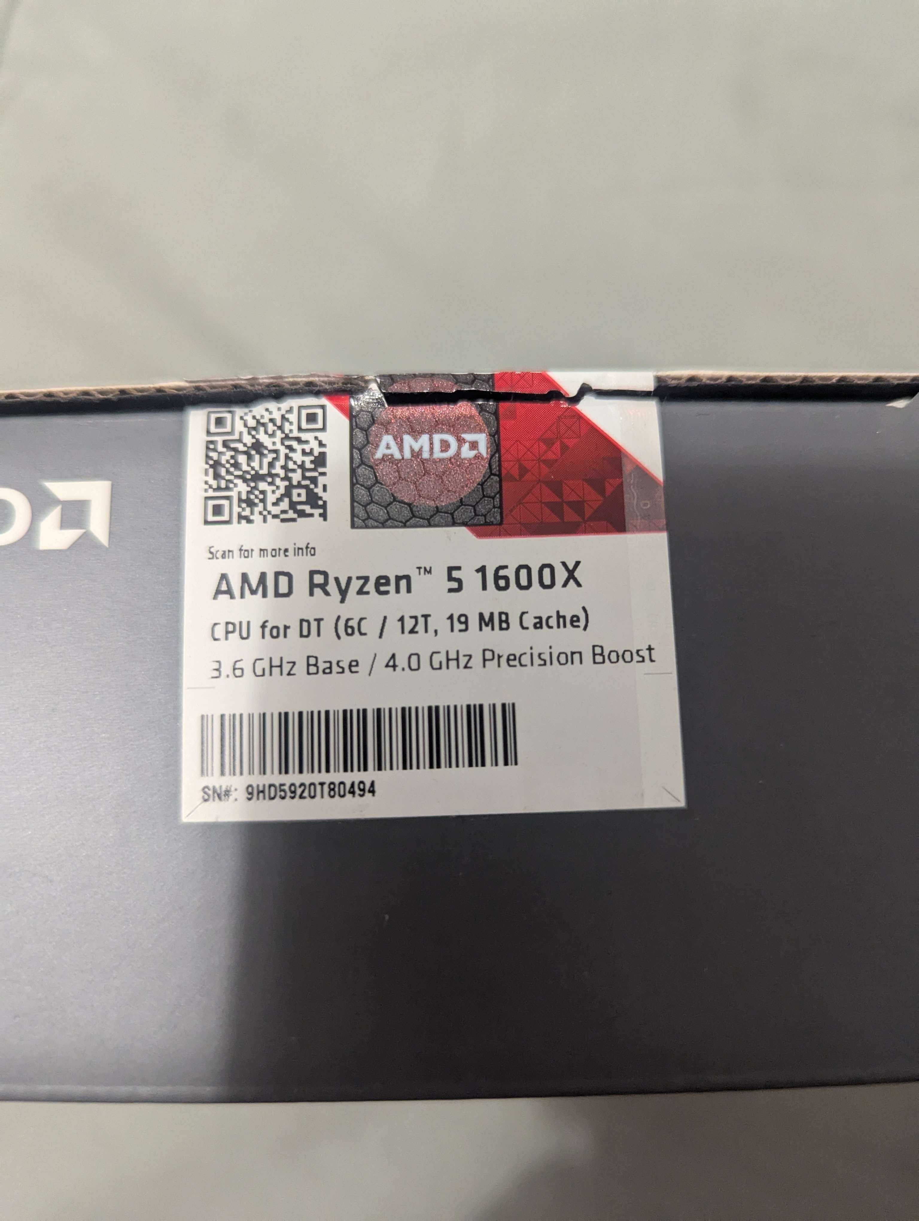 Procesor AMD Ryzen 5 1600X 3.6GHz