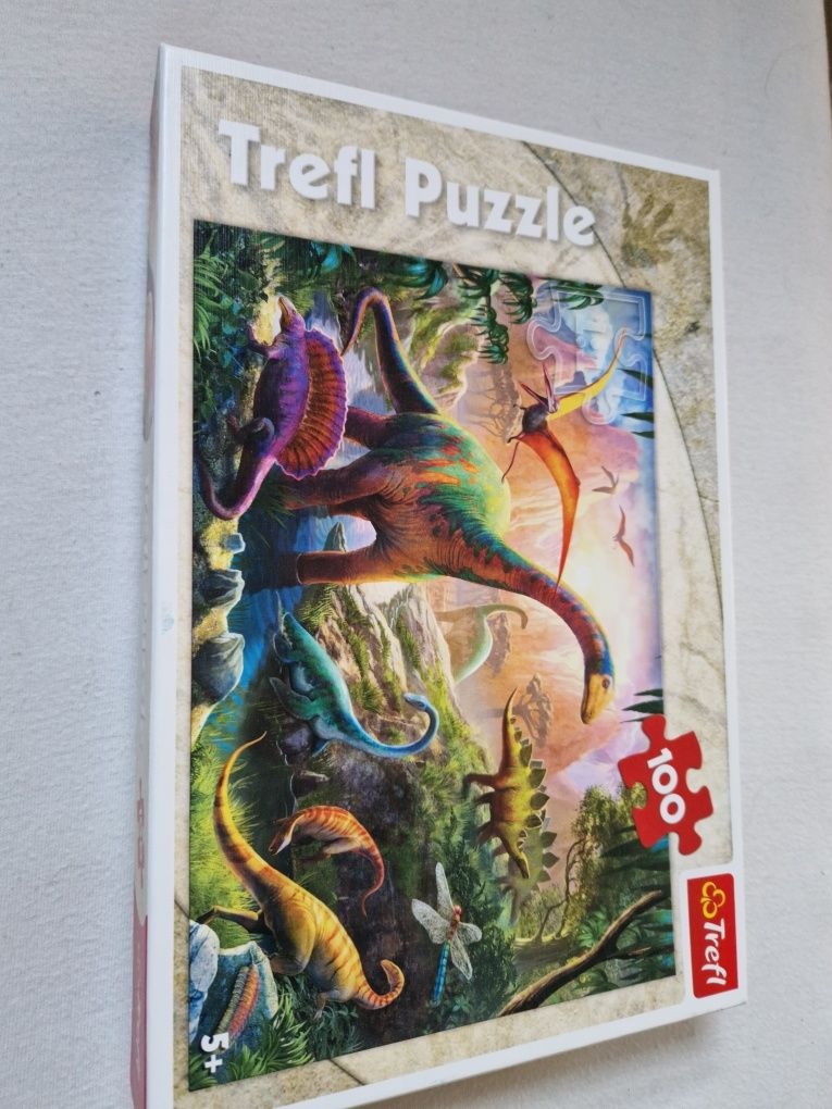 Puzzle dinozaury trefl