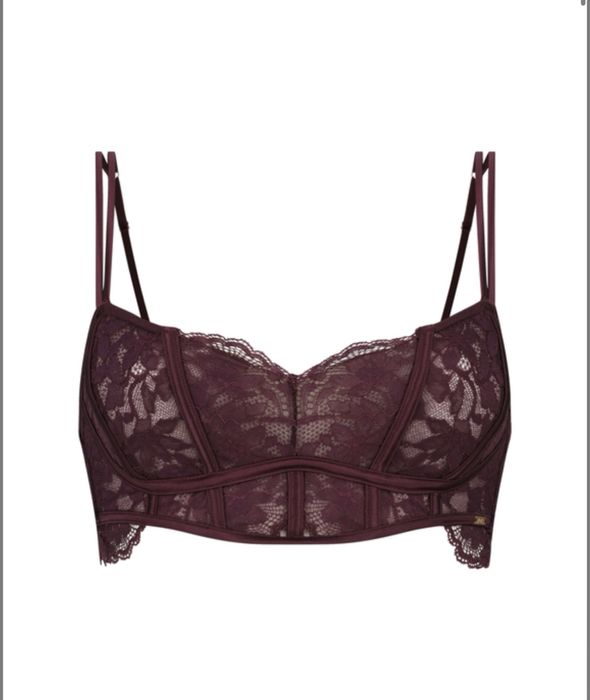 Бюстгальтер hunkemoller Бордовий