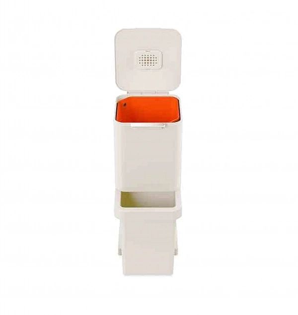 Kosz do segregacji 40l Totem Pop, stone / Joseph Joseph