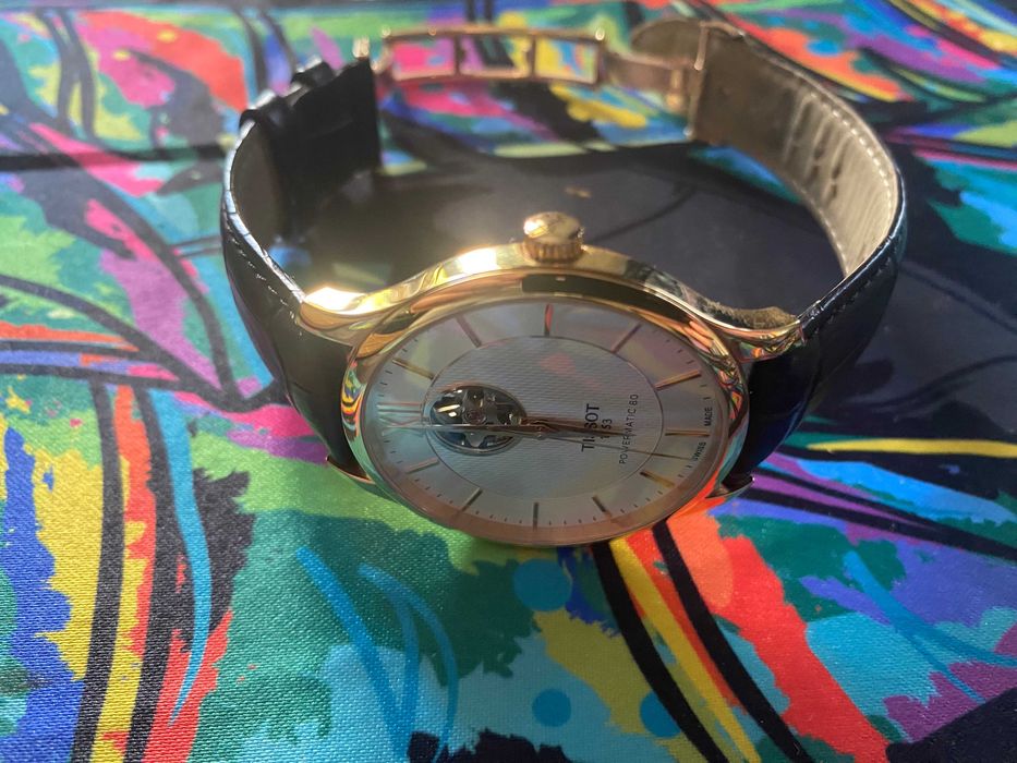 Tissot Tradition Powermatic 80 Open-Heart PVD