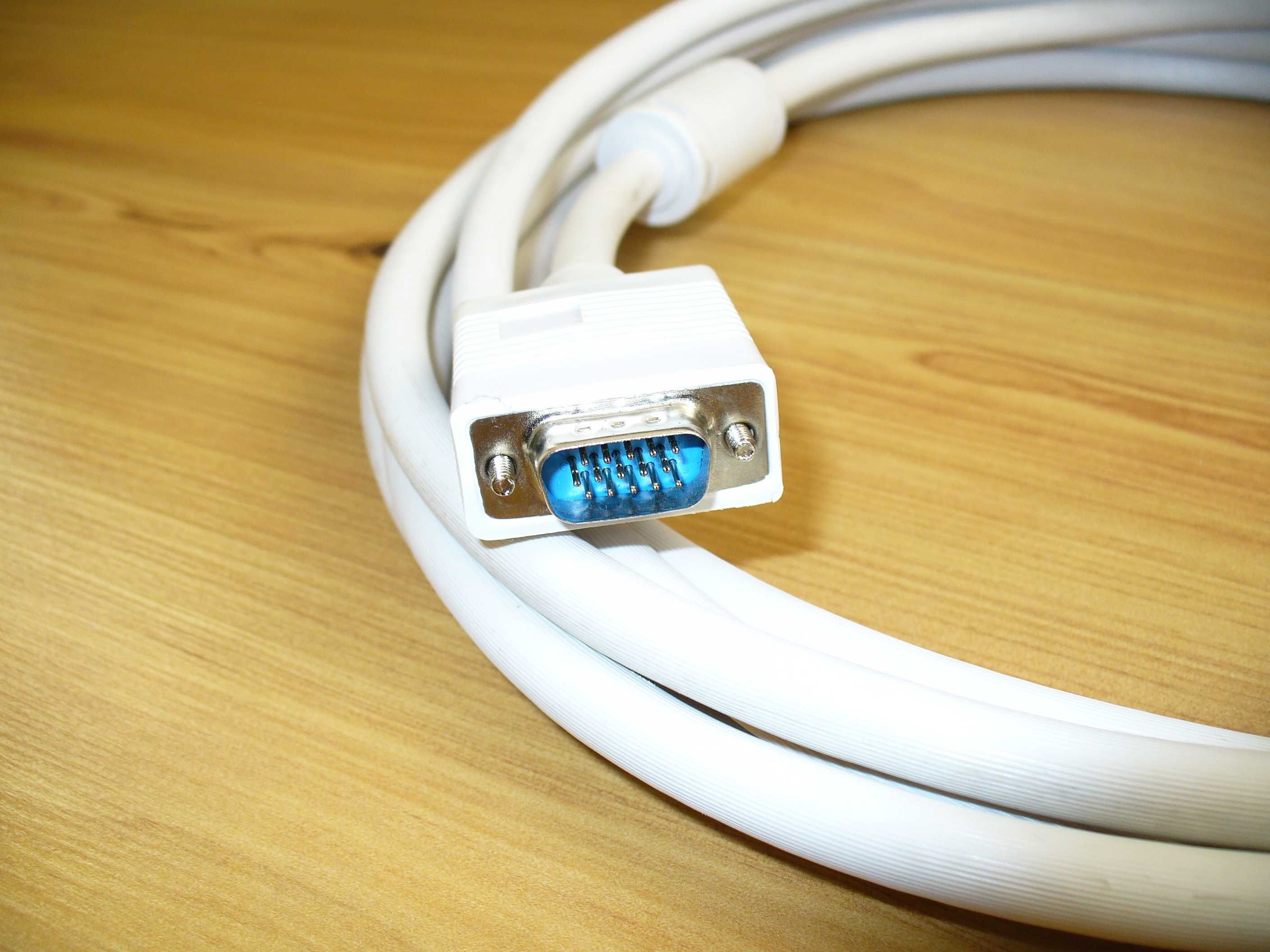 Kabel monitor do monitora przedłużacz VGA - VGA D-SUB VIVANCO 15pin 5m