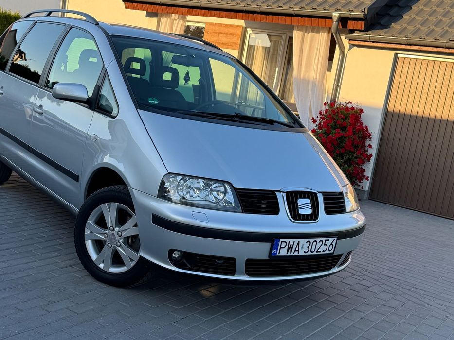 Seat Alhambra *2.0 Benzyna*7 osób*Bogata Wersja*Bardzo ładna z Niemiec!