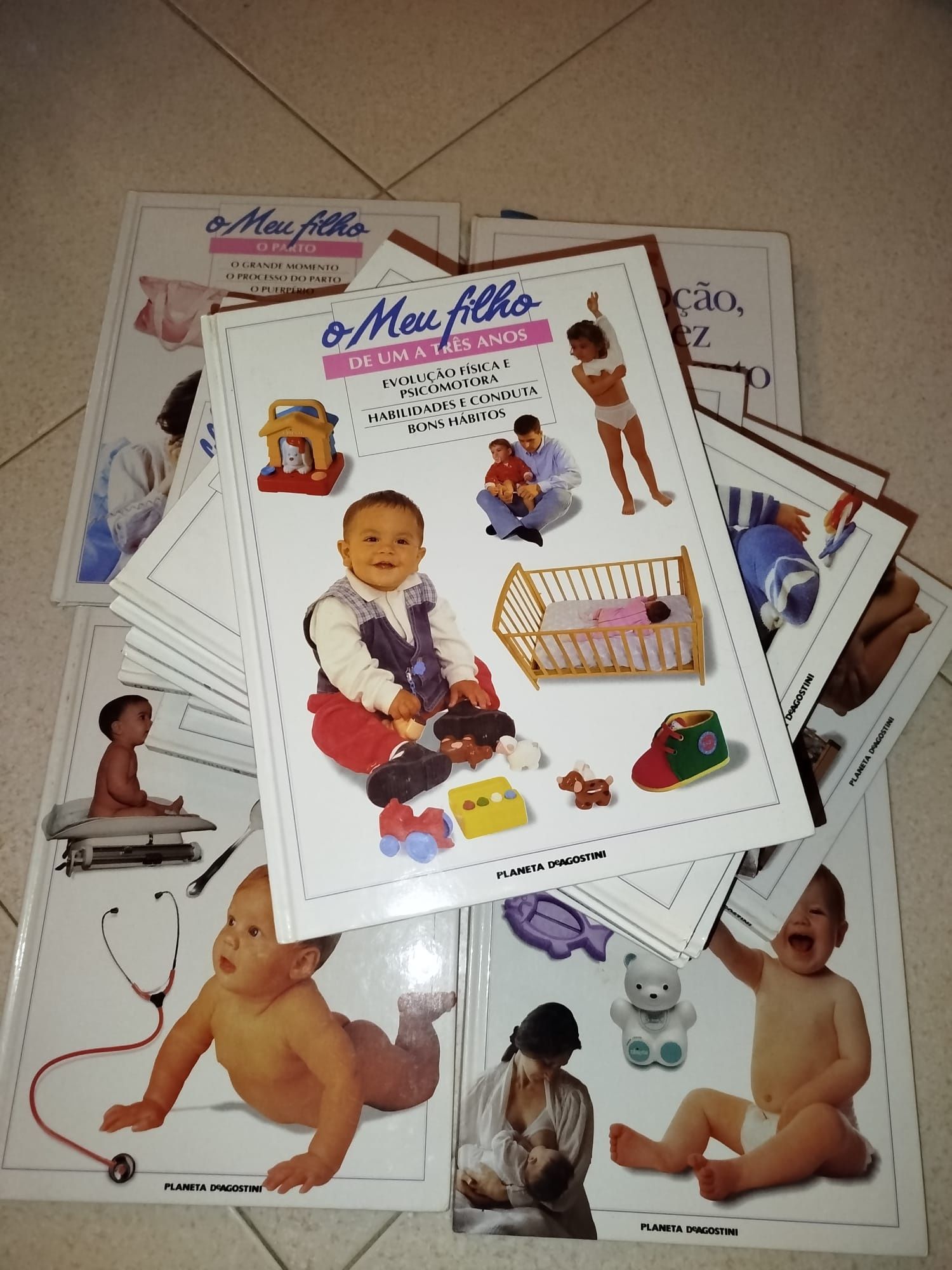 Coleção livros maternidade "O meu filho"