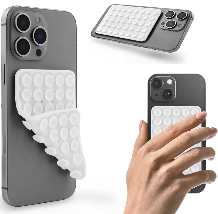 MOFALA 2szt silikonowe MOCNE przyssawki telefonu lustra mebli toaletka