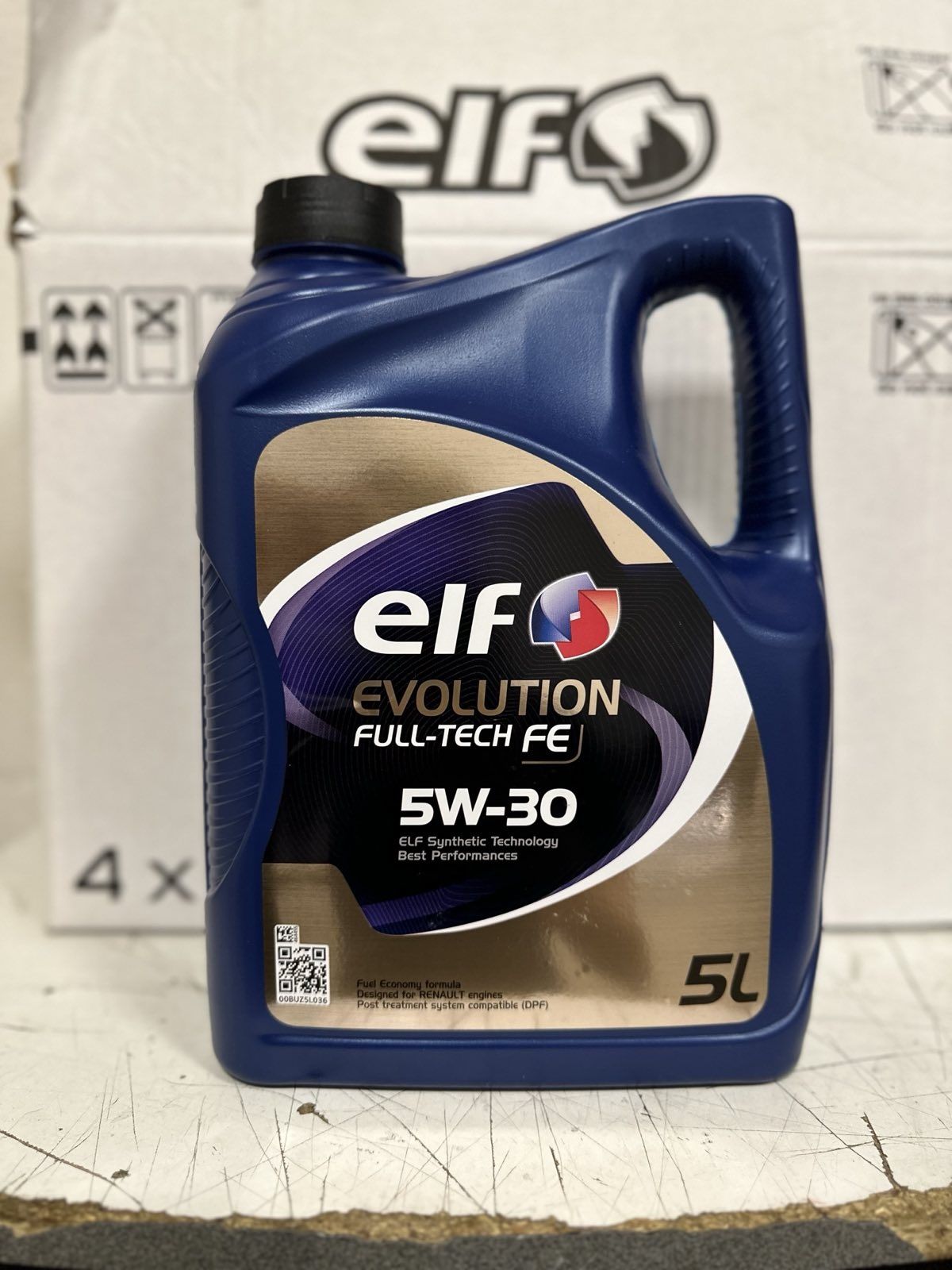 Моторна олива Ельф моторное масло Elf 5w30 FullTech Fe