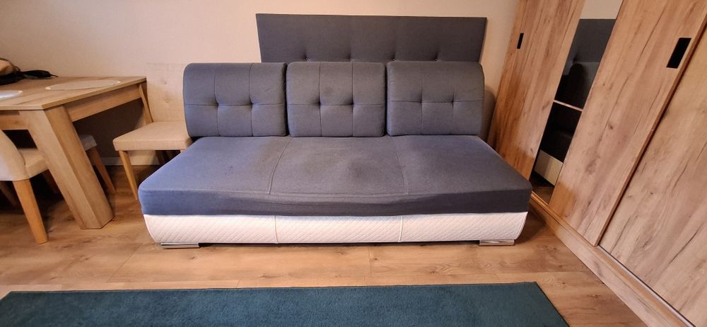 Kanapa rozkładana PRADO BB 170X200cm marki Hawex granatowa