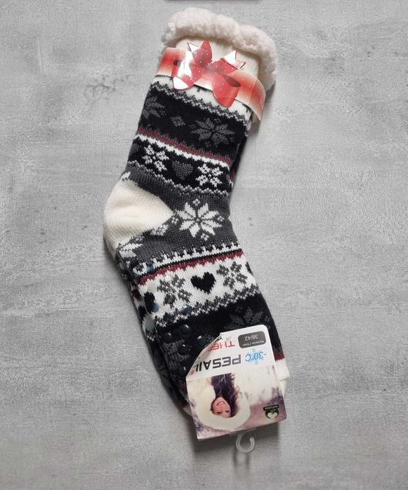 Skarpety 38, 39, 40, 41, 42, święta świąteczne zimowe ciepłe damskie