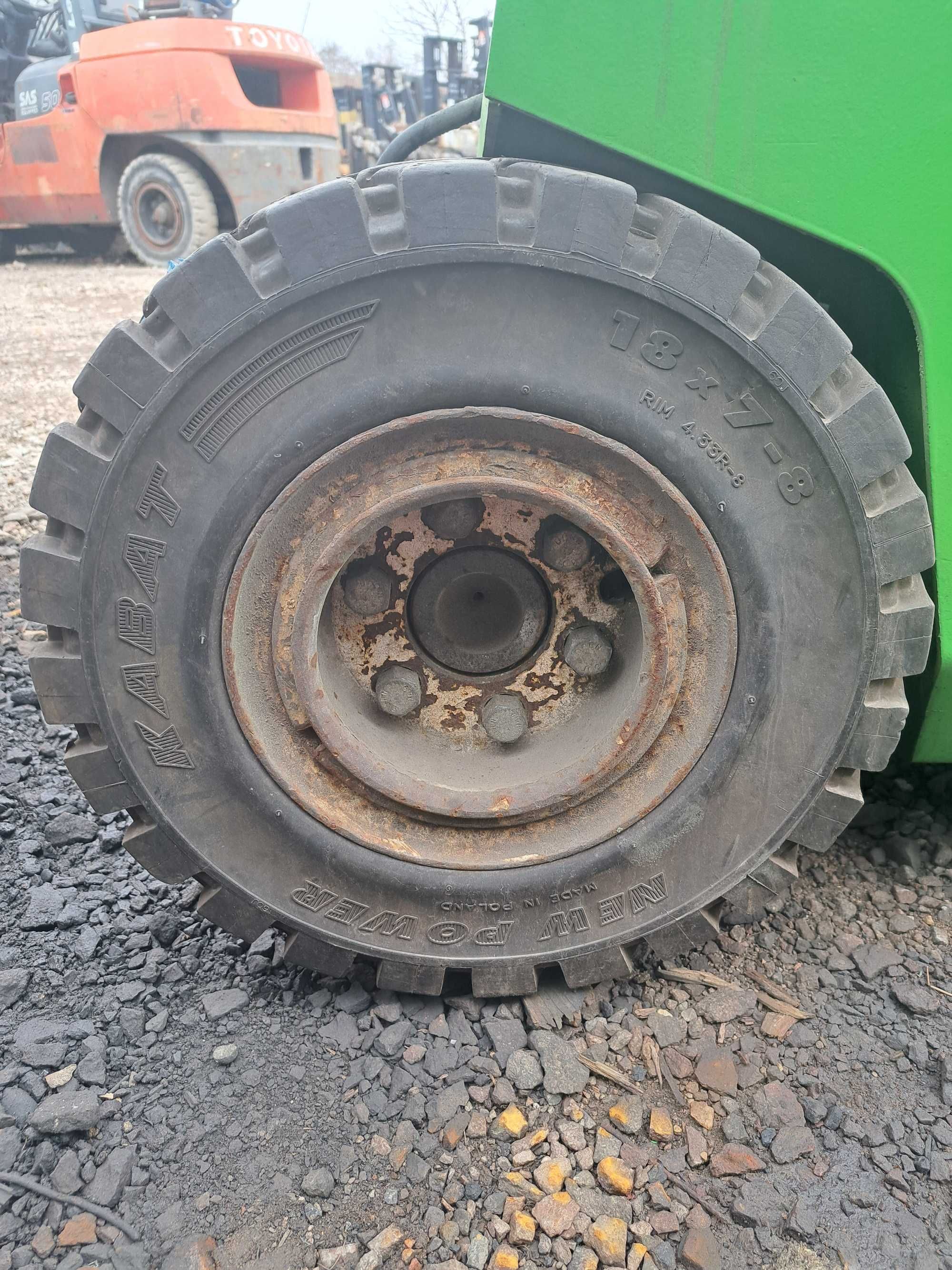 Sprzedam opony pełne do wózka widłowego KABAT new power 18x7-8  QUICK