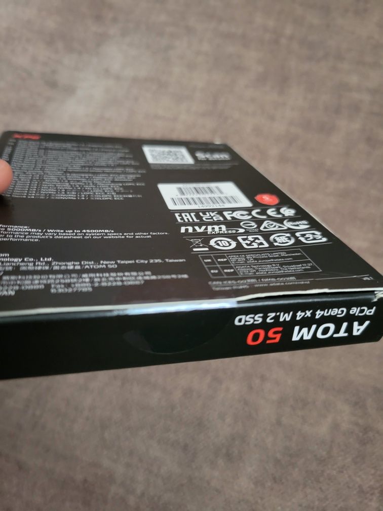 SSD накопичувач XPG NVMe Atom 50 1TB PCIe Gen4 x4 NVMe M.2