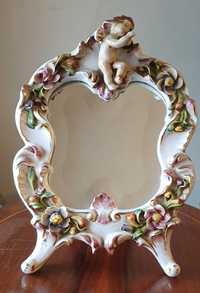 Espelho magnífico em porcelana de Sèvres.