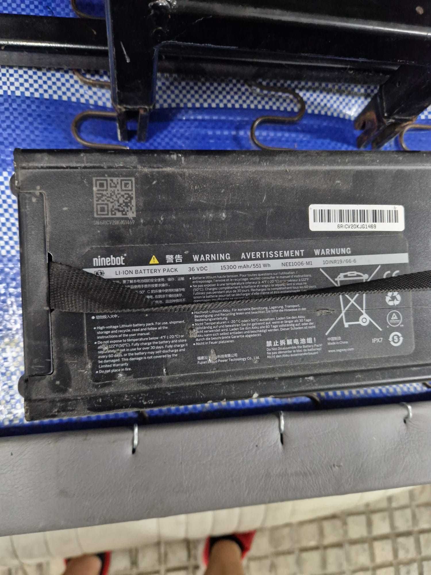 Bateria Segway Ninebot 36V 15300 mAh/551 Wh