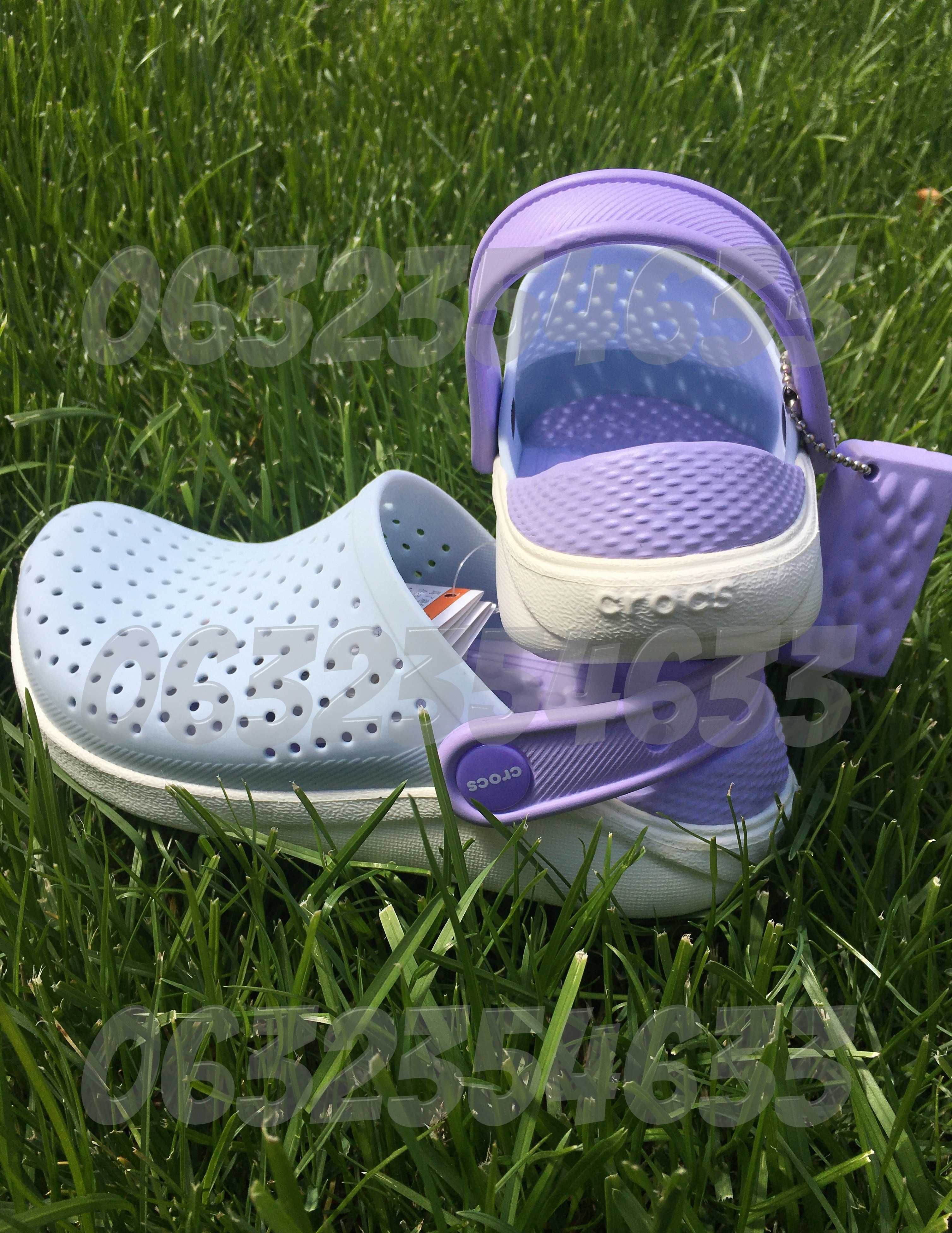 Дитячі Crocs LiteRide kids М'яке взуття для хлопчика та дівчинки.