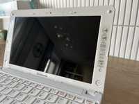 Lenovo S10 laptop biały fiolet dla dziewczyn