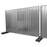 panel panele ogrodzenia tymczasowe budowlane przęsła blacha