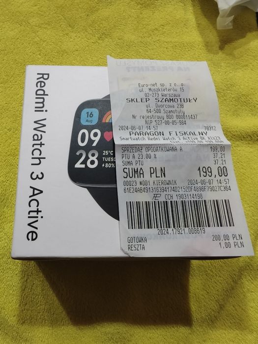 Redmi watch 3 active